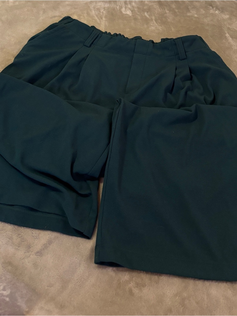HALARA Women's Wide Leg Pants in Dark green
